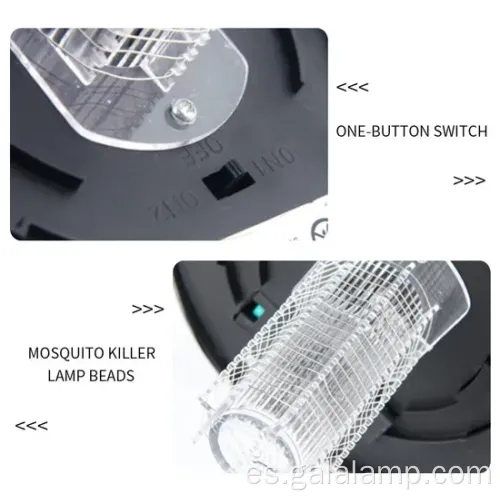 Potente lámpara de mosquito solar con tecnología LED avanzada